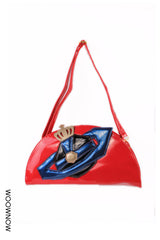 Space Print Shoulder Bag