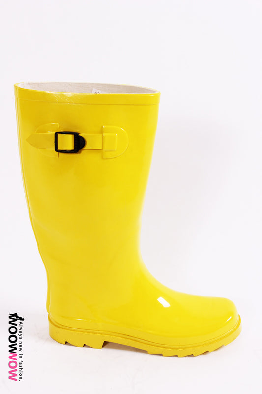 Yellow Wellington Boots