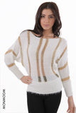 Lizzie Mesh Knit Party Jumper