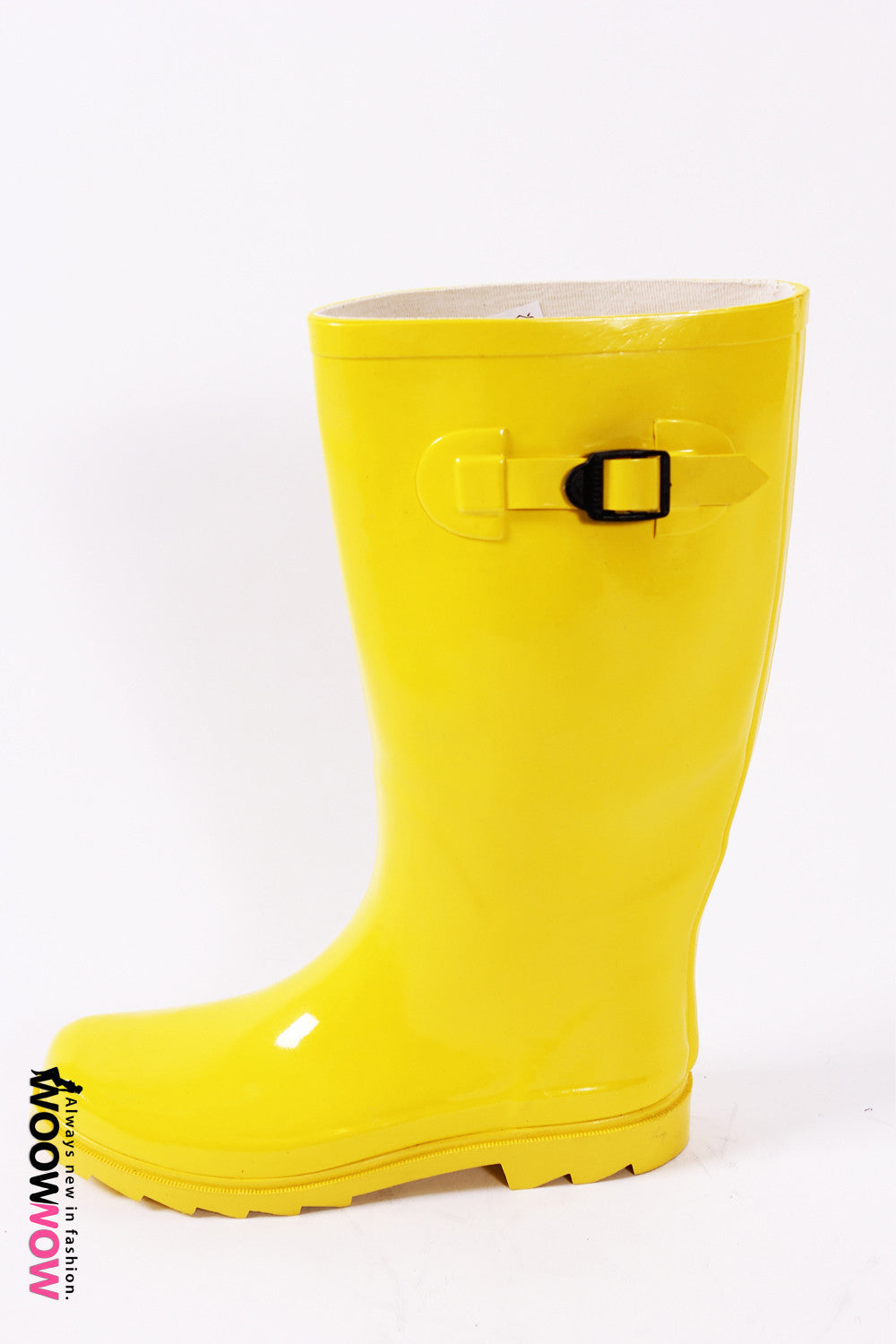 Yellow Wellington Boots