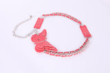 Butterfly Buckle with Diamond Detail Chain Belt