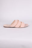 Slashed Slipper Style Sandal