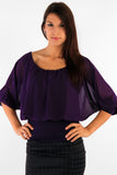 Batwing Sleeve Blouse