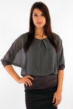 Batwing Sleeve Blouse