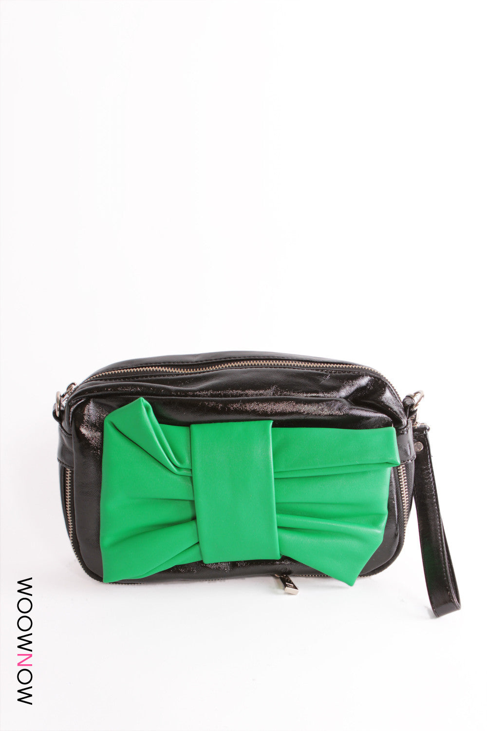 Shoulder Bag with Bow Detail