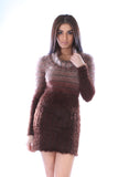 Mohair Striped Dress