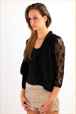 Lace Design Blazer