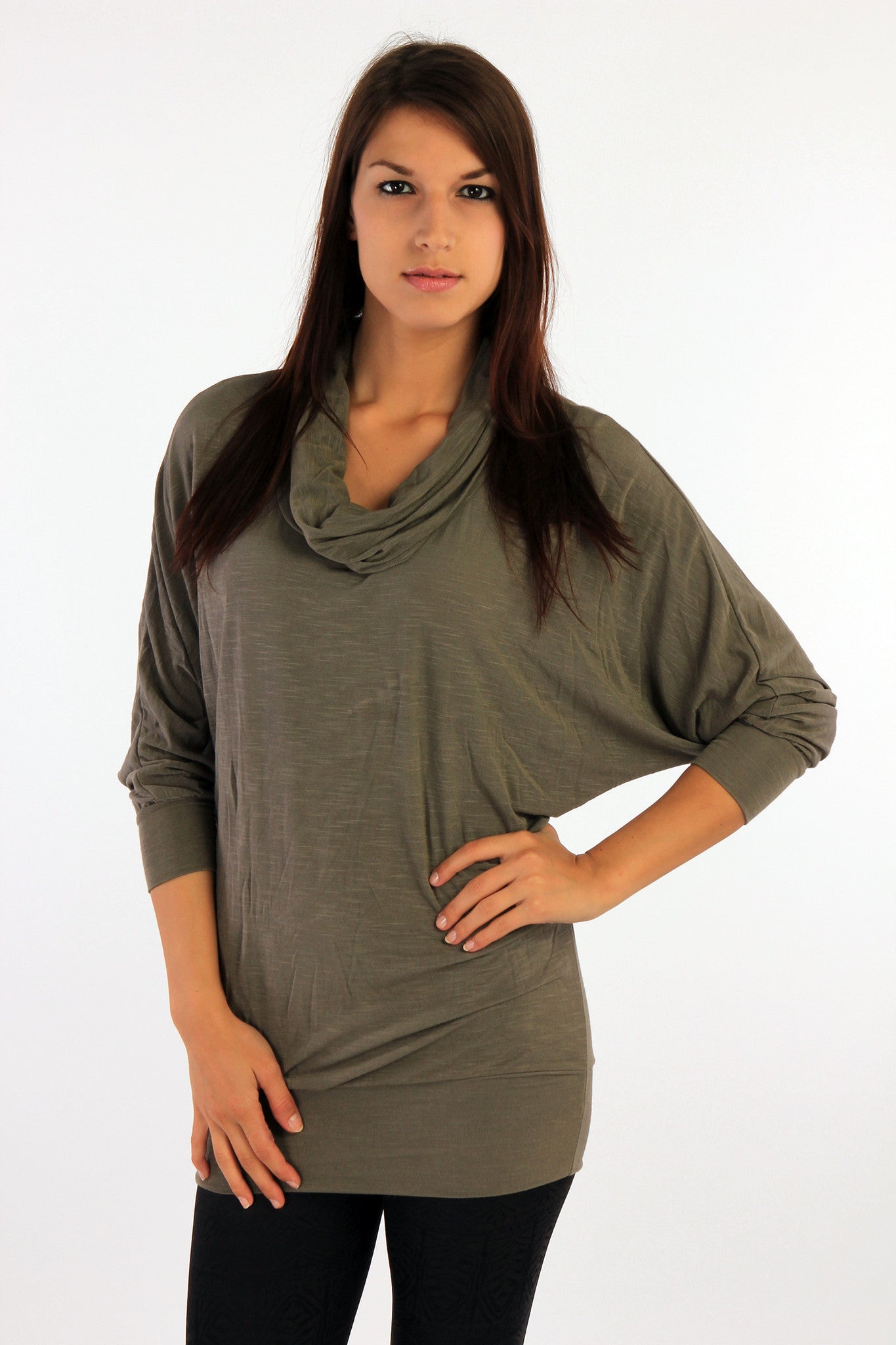 Cowl Neck Relaxed Top