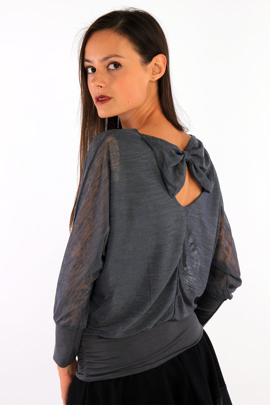 Ribbon Relaxed Top