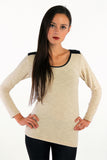 Satin Insert Patch Jumper