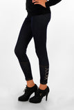 Cross Detail Jeggings