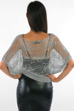 Batwing Metallic Jumper