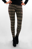 Isle Print Thermal Leggings