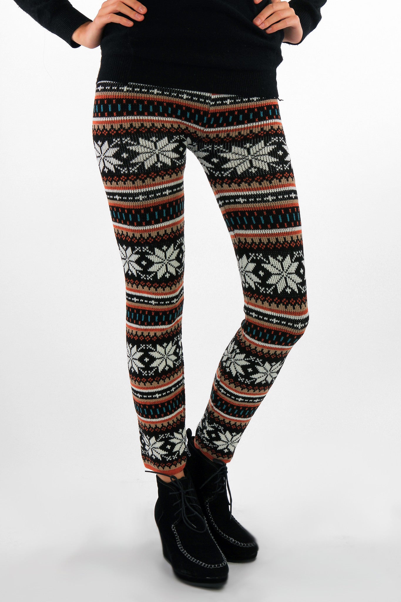Wonderful Winter Knitted Leggings