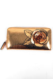 Floral Detail Wallet