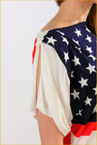 American Dream Print Top