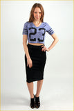 23 Print Crop Top