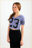 23 Print Crop Top