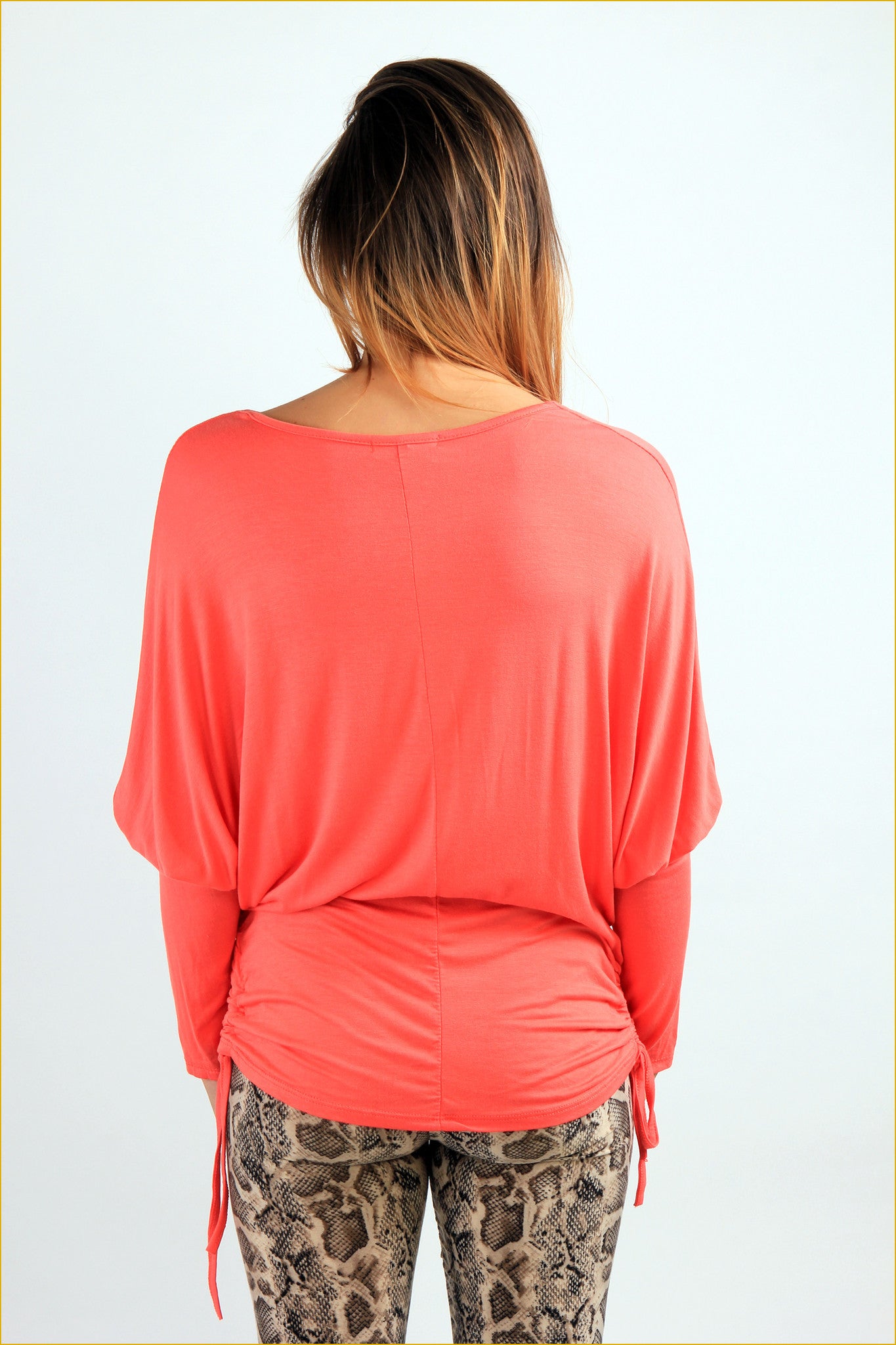 Shirred Side Top