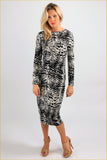 Belinda Long Printed Dress