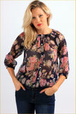 Iris Printed Blouse