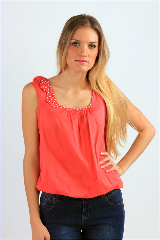 Bow Detail Top