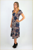 Navaho Flare Midi Dress