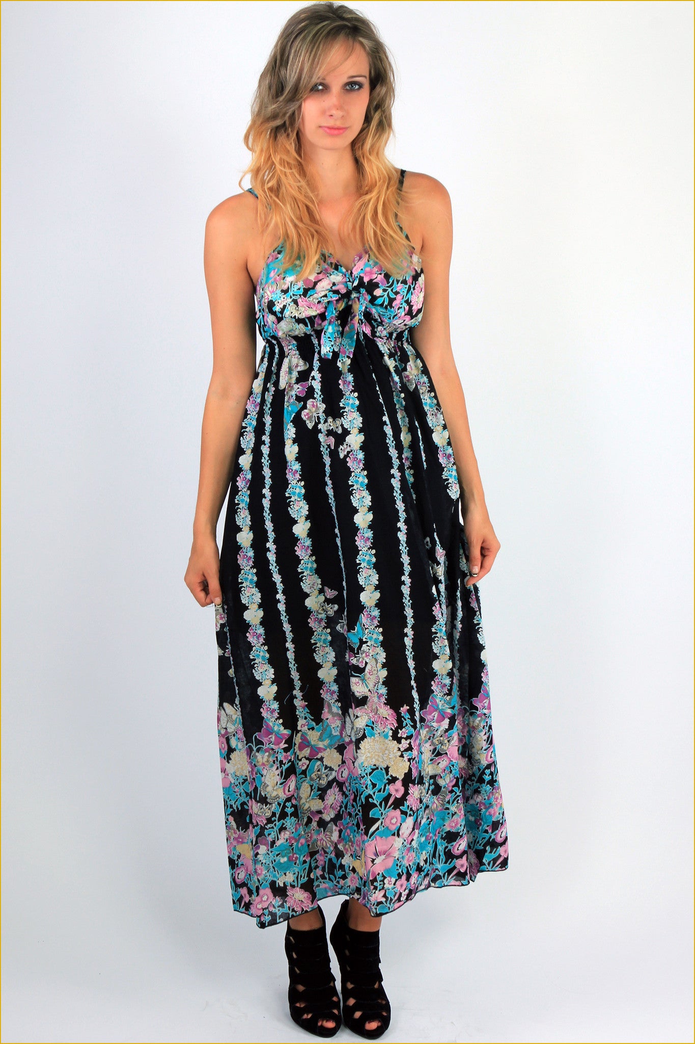 Padded Maxi Sundress