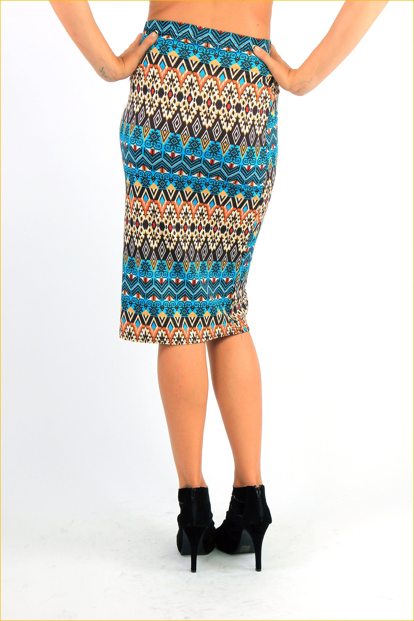 Science Midi Skirt